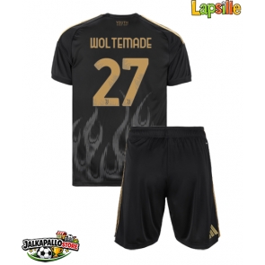 Juventus Nick Woltemade #27 Kolmaspaita Lapsille 2026-27 Lyhythihainen (+ shortsit)
